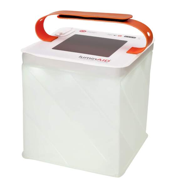 LuminAID MAX Quick Inflate Solar Lantern + Phone Charger