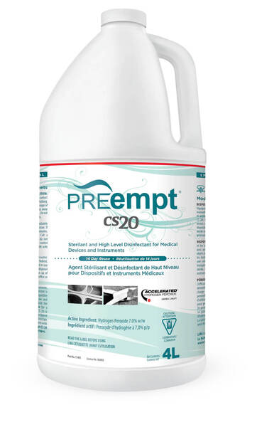 PreEmpt CS20 Chemosterilant Disinfectant - 4L