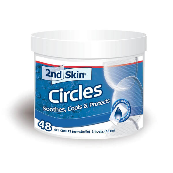 2nd Skin Dressing Circles 3" - 48BX