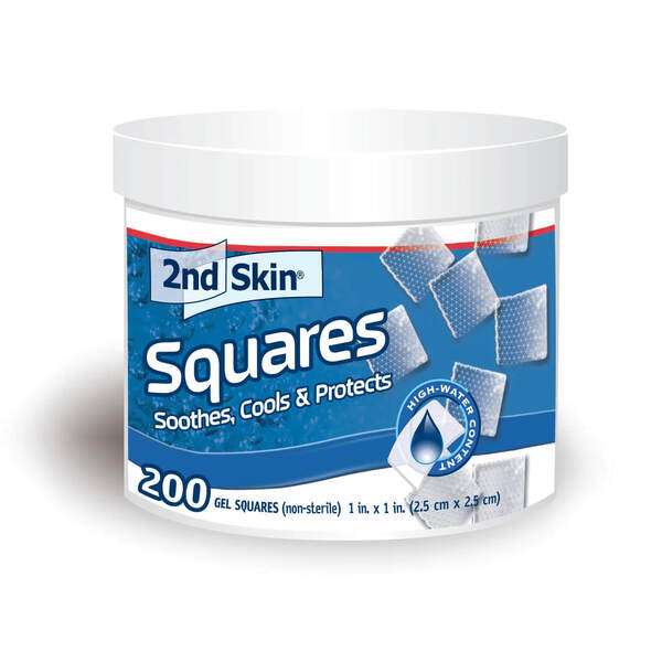 2nd Skin Dressing - Squares 1" - 200BX