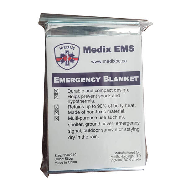 Blanket - Medix Emergency Mylar 52" x 84"