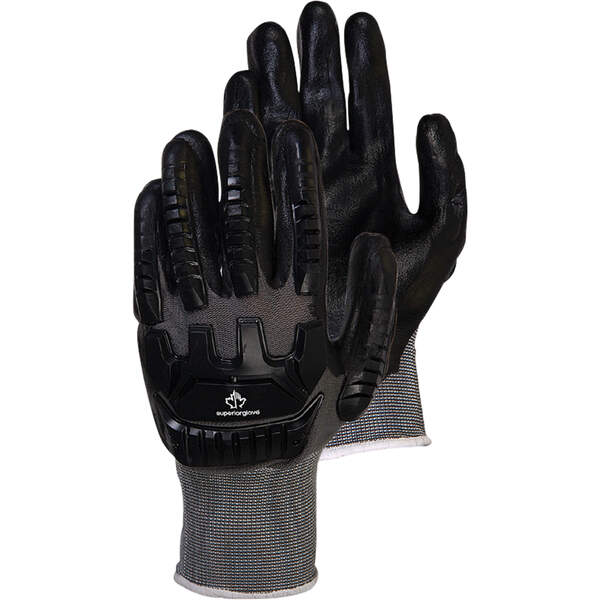 Superior Dexterity Impact-Resistant Work Gloves - 1 Pair
