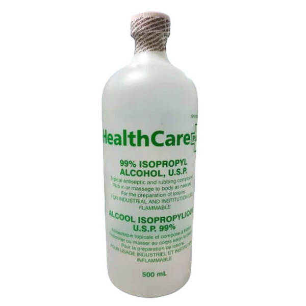 HealthcarePlus 99% Isopropyl Alcohol - 500ml