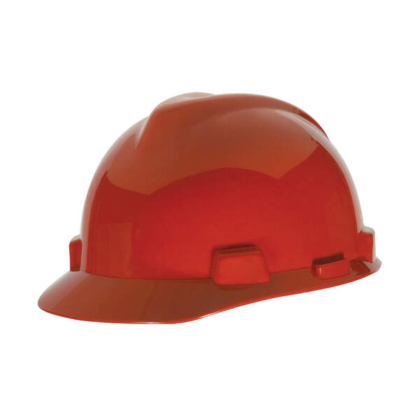 MSA Super-V Type II Hard Hat With Fas-Trac III Suspension
