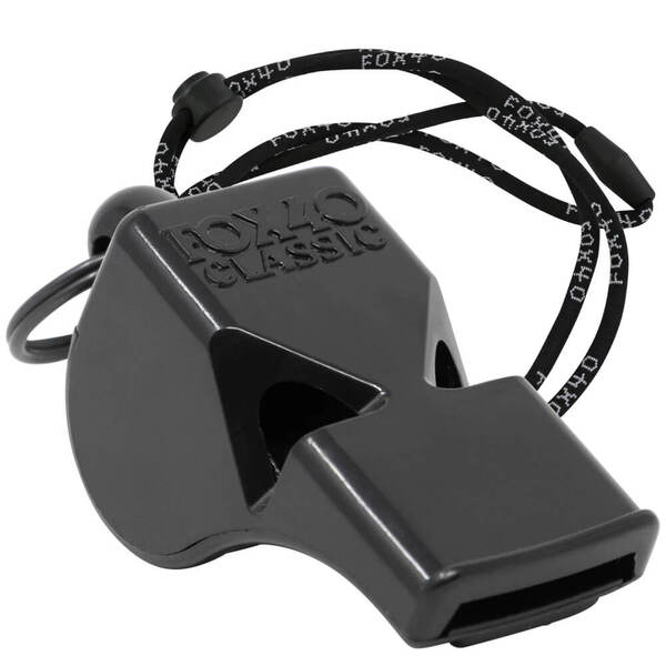 Fox 40 Classic Whistle - Black