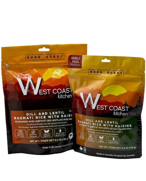 West Coast Kitchen Dill and Lentil Basmati Rice With Raisins