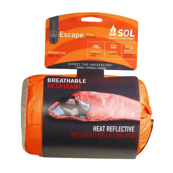 SOL Escape Bivvy With Hood - Orange