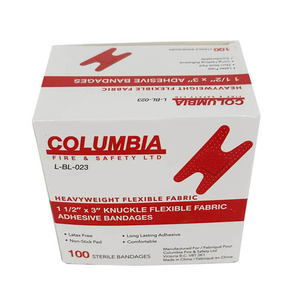 Adhesive Bandage - Columbia Heavyweight Fabric Knuckle