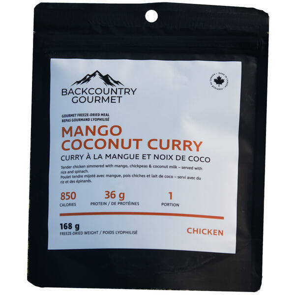 Backcountry Gourmet Mango Coconut Curry (Chicken)