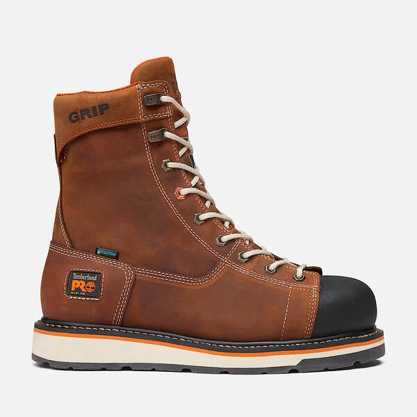 Timberland Pro A12EZ Men's Gridworks 8" Alloy Toe Waterproof Work Boot