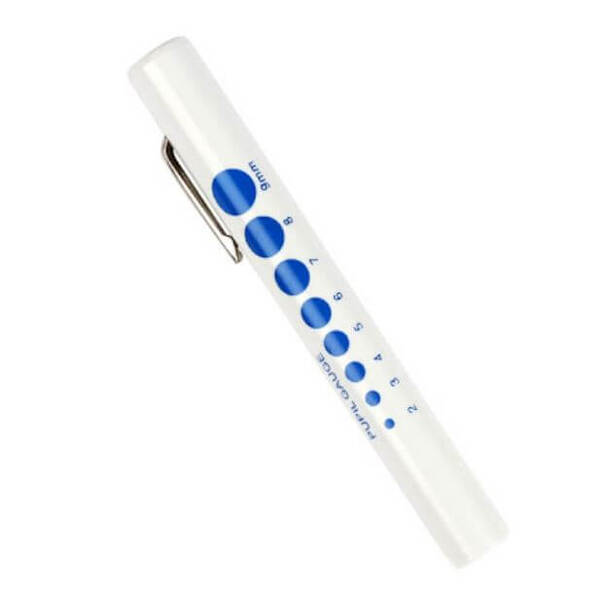 Pen Light With Pupil Gauge - Disposable