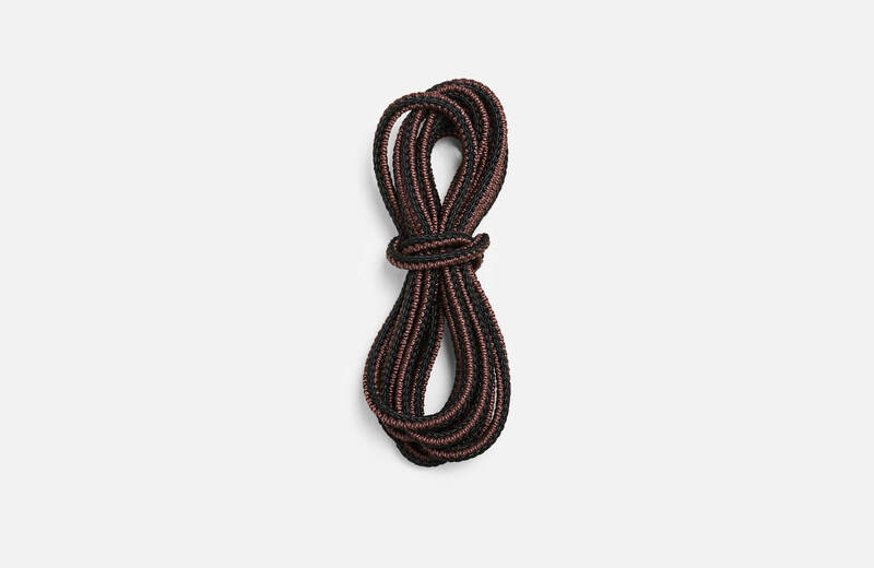 Red Wing 93195 63" Braided Taslan Laces - Black/Brown
