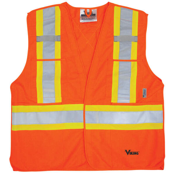 Viking 5-Point Tear Away Safety Vest - Model 6135