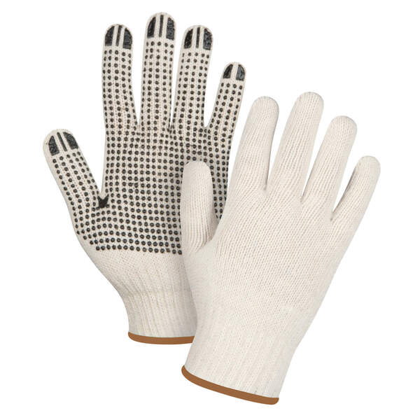 Zenith Dotted String Knit Gloves Lightweight - 12 Pairs