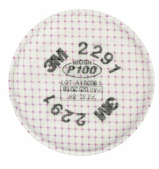 3M Advanced Particulate PreFilter - P100 Model 2291 2-pack