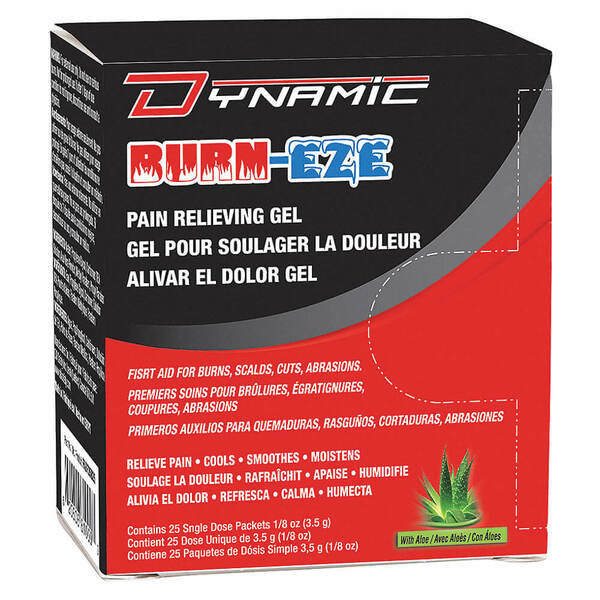 Dynamic Burn-Eze Pain Relieving Gel 25BX