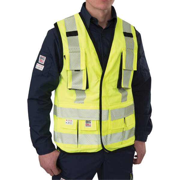 Big Bill Ripstop Surveyor's Vest - Regular Sizing