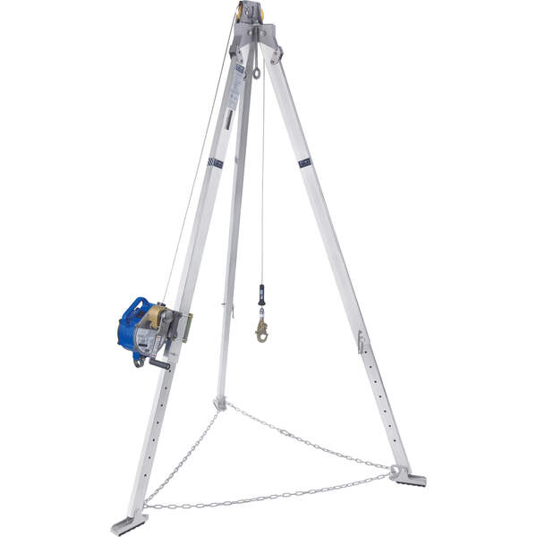 3M DBI-SALA Confined Space Aluminum Tripod with 3-Way SRL - Model 8301098