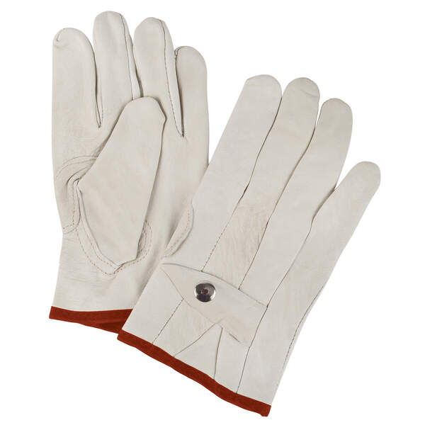Zenith Standard Ropers Grain Cowhide Leather Gloves - 1 Pair