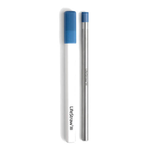 LifeStraw SIP Reusable Steel Filter Straw with Carry Case