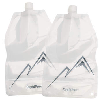 Adventure Medical RapidPure 1.5L Collapsible Bottle - 2-Pack