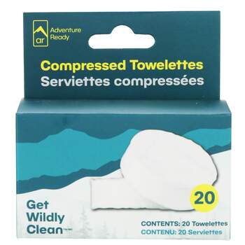 Adventure Ready Compressed Towelettes - 20-Pack
