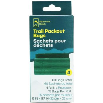 Adventure Ready Trail Packout Bags - 4-Pack