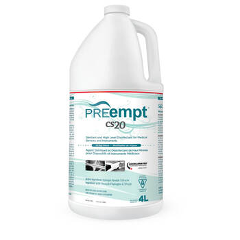 PreEmpt CS20 Chemosterilant Disinfectant - 4L