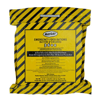 Mayday Emergency Food Ration - 3600 Calorie Bar