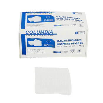 Columbia Gauze Sponges 8-Ply Non-Sterile - 200BX