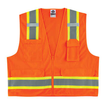 Ergodyne GloWear Two-Tone Surveyors Vest - Model 8248Z
