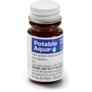 Potable Aqua Water Purification Tablets