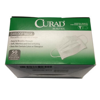 Curad Earloop Face Mask Extra Small Size (Child) - 50-pack