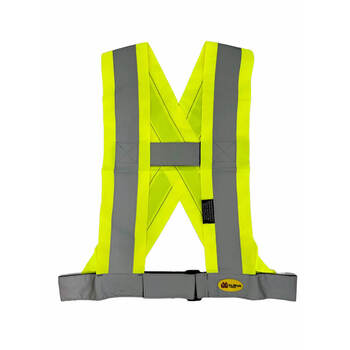 Excalibur Traffic Sash Belt With Reflective Tape