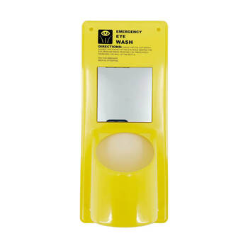 Eye Wash Station For 1L Bottle - Wall-Mount Panel Only