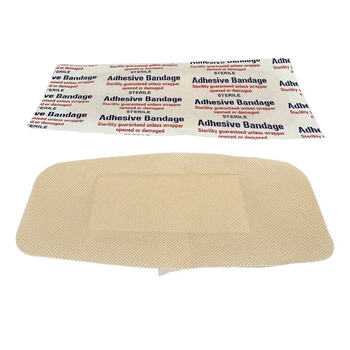 Adhesive Bandage Waterproof Patch Kit Refill 25-Pack