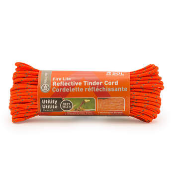 SOL Fire Lite Utility Reflective Tinder Cord - 50 ft