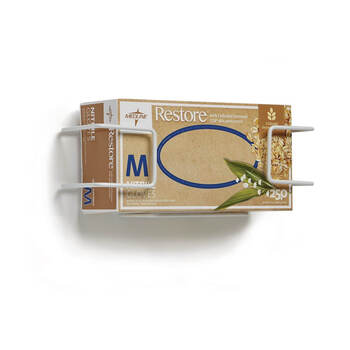 Glove Box Holder - Metal Wire - Single Box Horizontal Mount