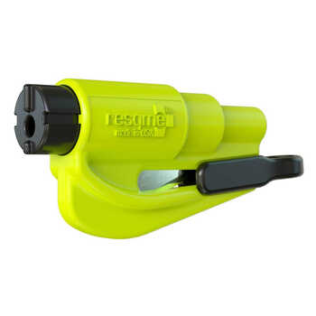 resqme The Original Car Escape Tool Key Chain - Neon