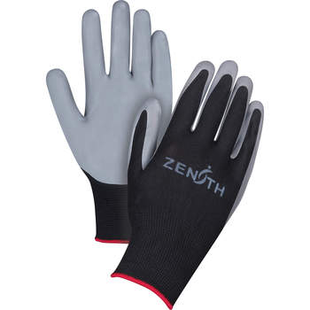 Zenith Premium Comfort Gloves Grey/Black - 1 Pair