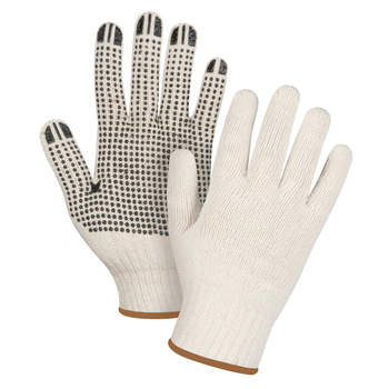 Zenith Dotted String Knit Gloves Heavyweight - 12 Pairs