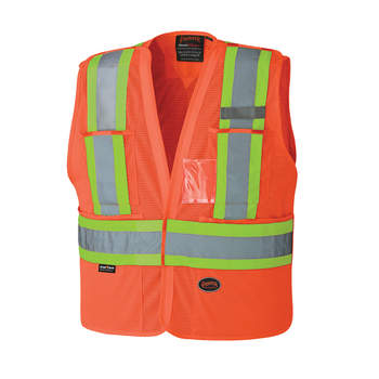 Pioneer Drop Shoulder 5-Point Tear Away Safety Vest - Model 6932