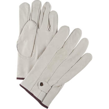 Zenith Standard Ropers Grain Cowhide Leather Gloves - 1 Pair