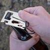 using bottle opener