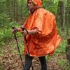 in use in woods with walking poles