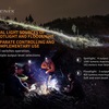 dual light sources of spotlight and floodlight, separate controlling and complementary use