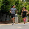 in use on knee while running