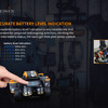 accurate battery level indication