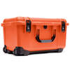 orange case front side view
