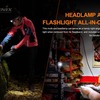 headlamp and flashlight all-in-one
